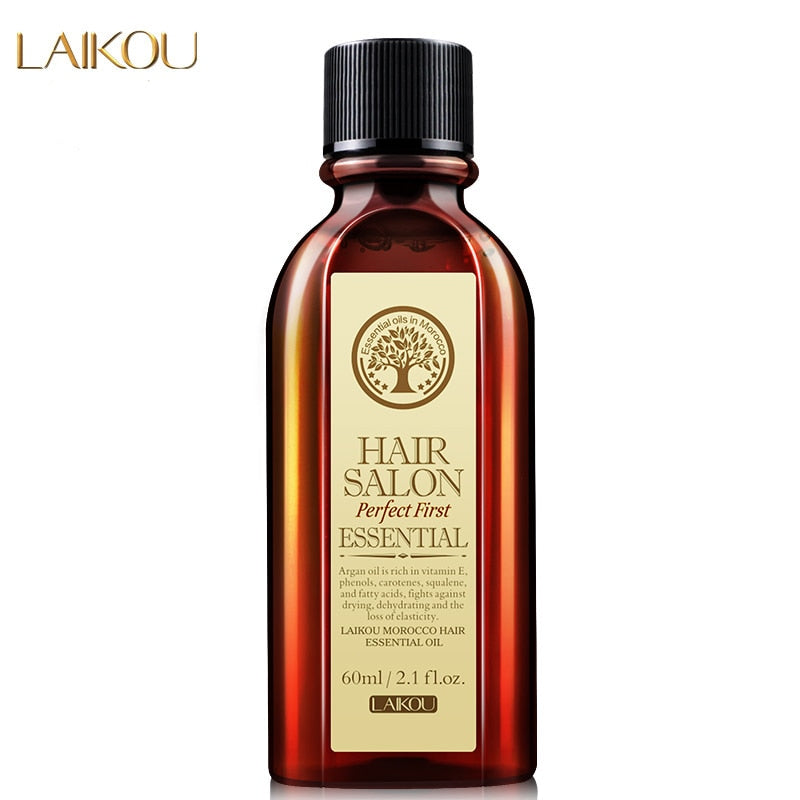 Hair Care Moroccan Pure Argan Oil Hair Essential Oil for Dry Hair Types Multi-functional Hair Care Products for Woman